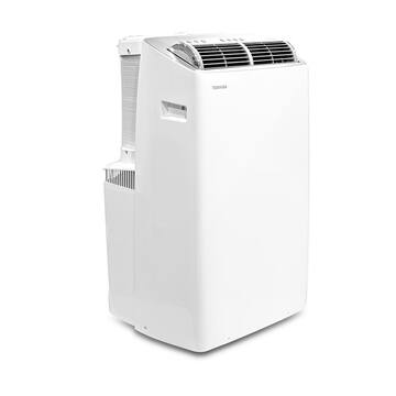 14,000 BTU (12,000 BTU DOE) 115-Volt Inverter Wi-Fi Quiet 47 dB Portable Air Conditioner w/Heat up to 550 sq. ft. White