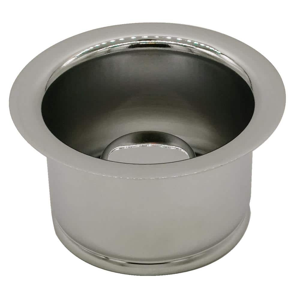 Westbrass Extra-Deep Disposal Flange and Stopper in Polished Nickel ...