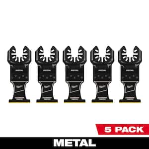 1-3/8 in. Carbide Universal Fit Extreme Metal Cutting Multi-Tool Oscillating Blade (5-Pack)