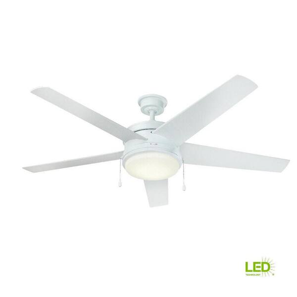 Home Decorators Collection Portwood 60 in. LED Outdoor White