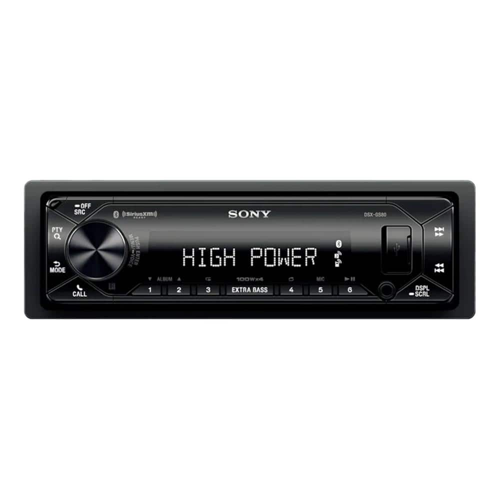 Sony Mobile DSX-GS80 High-Power Digital Media Receiver with Bluetooth