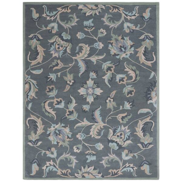 Jardin 9 x 12 Gray/Multi Persian Area Rug