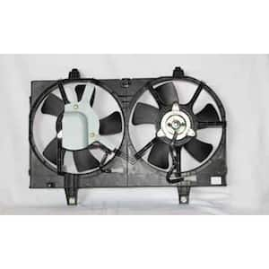 Dual Radiator and Condenser Fan Assembly 2000-2001 Nissan Maxima