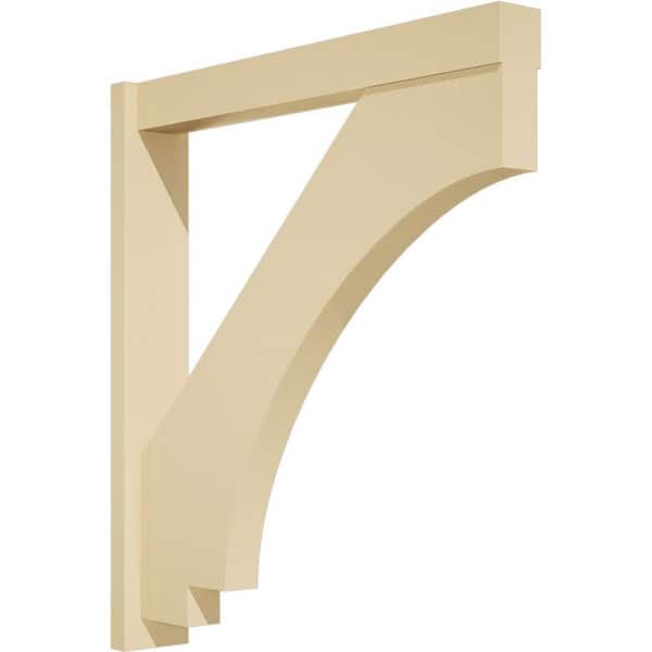 Ekena Millwork Imperial 5 in. W x 36 in. H x 36 in. D Signature Urethane Polyurethane Outlooker with Traditional Ends