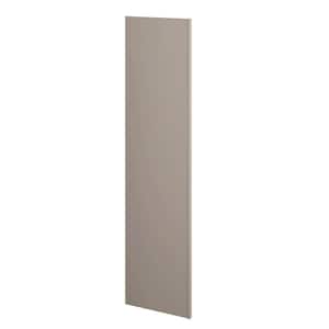 Courtland 1.5 in. W x 96 in. H Refrigerator End Panel in Sterling Gray