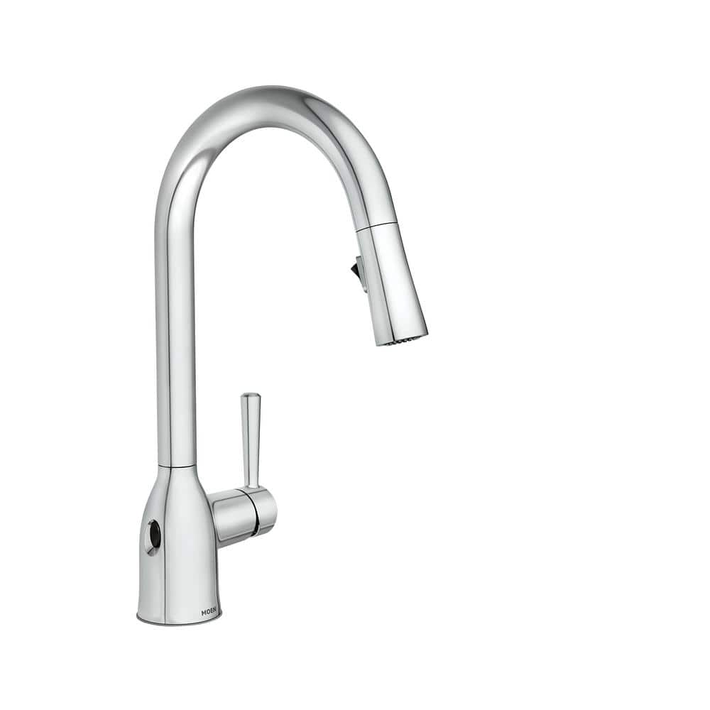 Faucet Pulldown Moen Cadia on sale Touchless Motion Sense Kitchen Faucet Stainless Finis