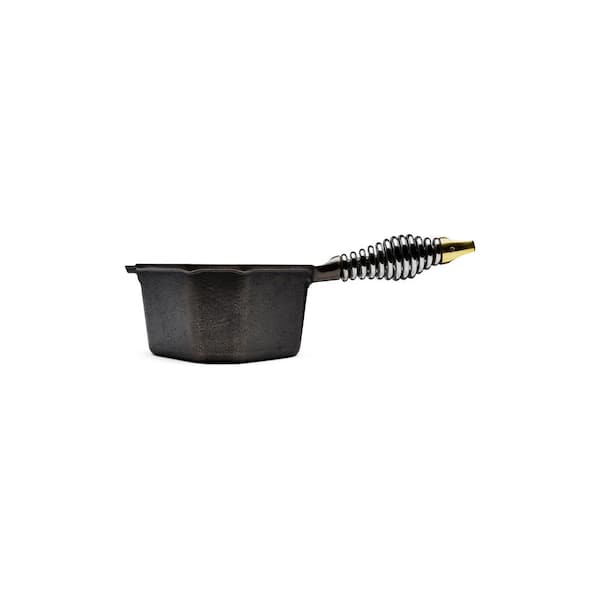 FINEX Cast Iron Collection 1 qt. Cast Iron Sauce Pot in Black