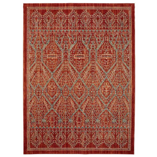 Lifeproof Salina Garnet 8 ft. x 11 ft. Area Rug