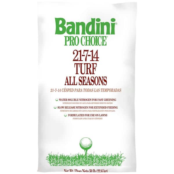 Bandini 50 lbs. 10,000 sq. ft. Pro Choice Turf All Seasons 21-7-14 Lawn Fertilizer