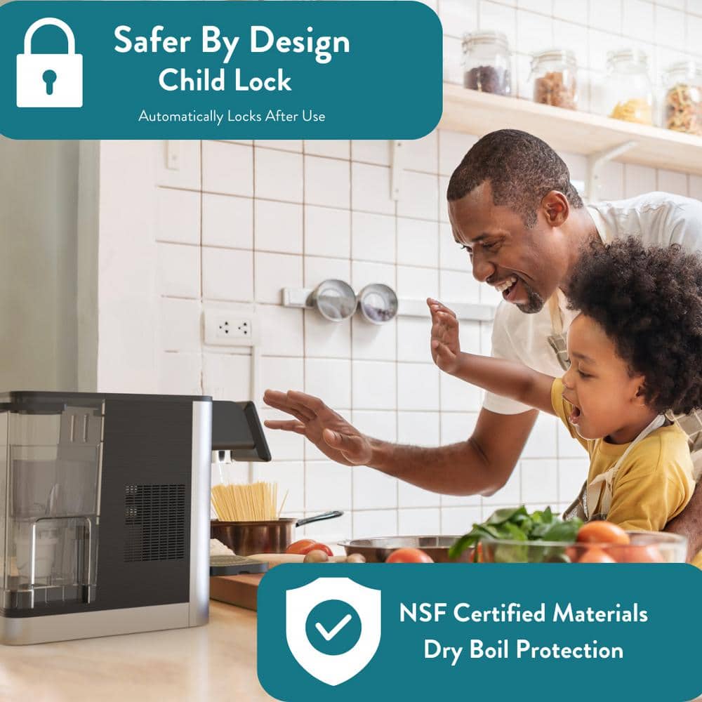 Aqua Optima Stainless Steel Hot and Cold Water Dispenser