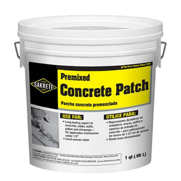 SAKRETE 1 Qt. Pre-Mix Concrete Patch Repair