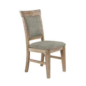 Oliver Natural/Grey Dining Chair Set of 2