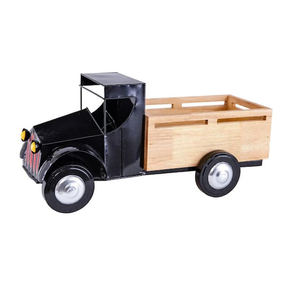 A&B Home Black 18.3 in. x 8.5 in. Truck Metal Other