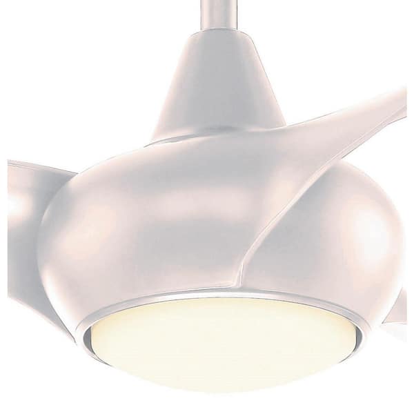 MINKA-AIRE Light Wave 65 in. Integrated LED Indoor Silver Ceiling