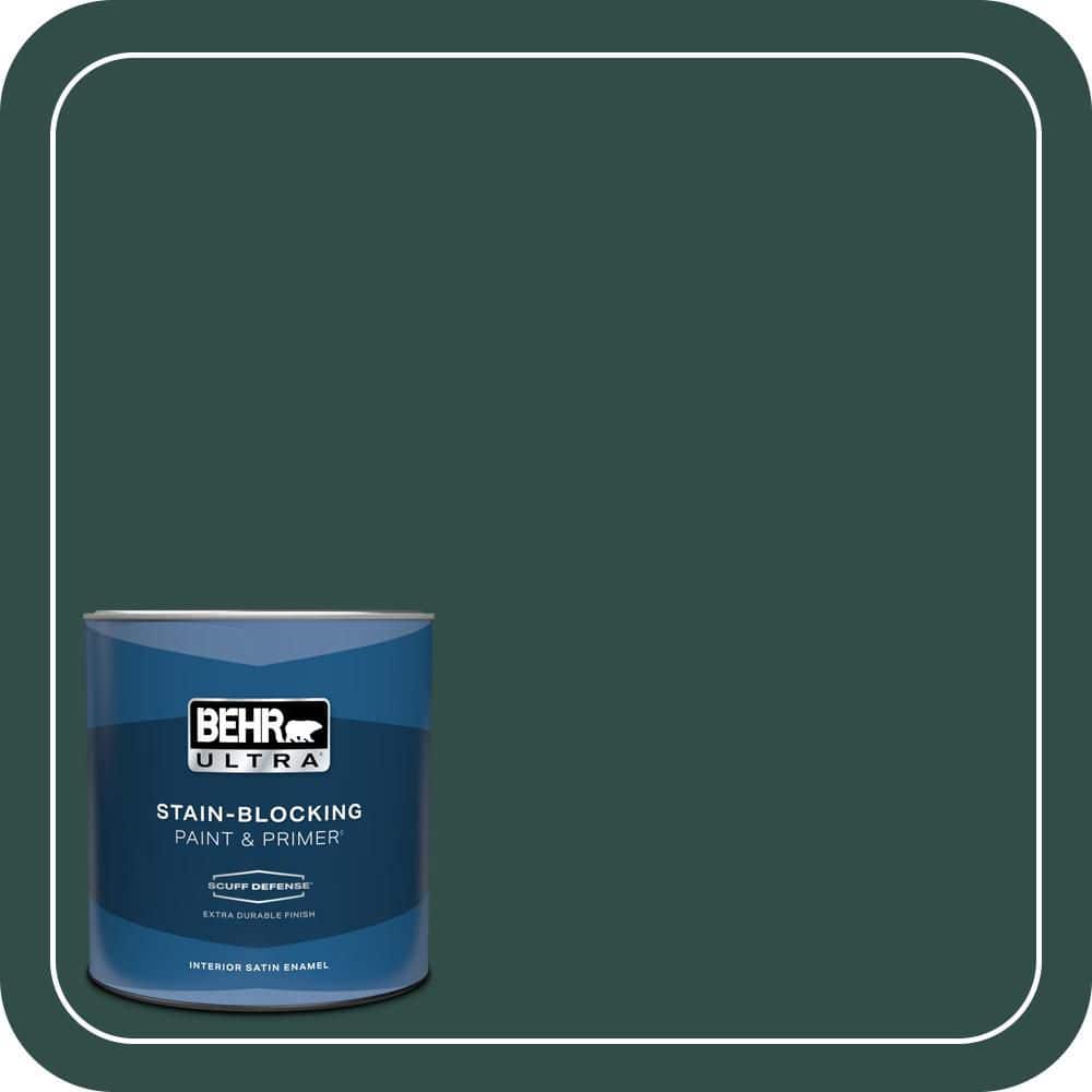 1 qt. #ECC-51-3 Hidden Forest Extra Durable Satin Enamel Interior Paint & Primer price history on PriceWatchPro
