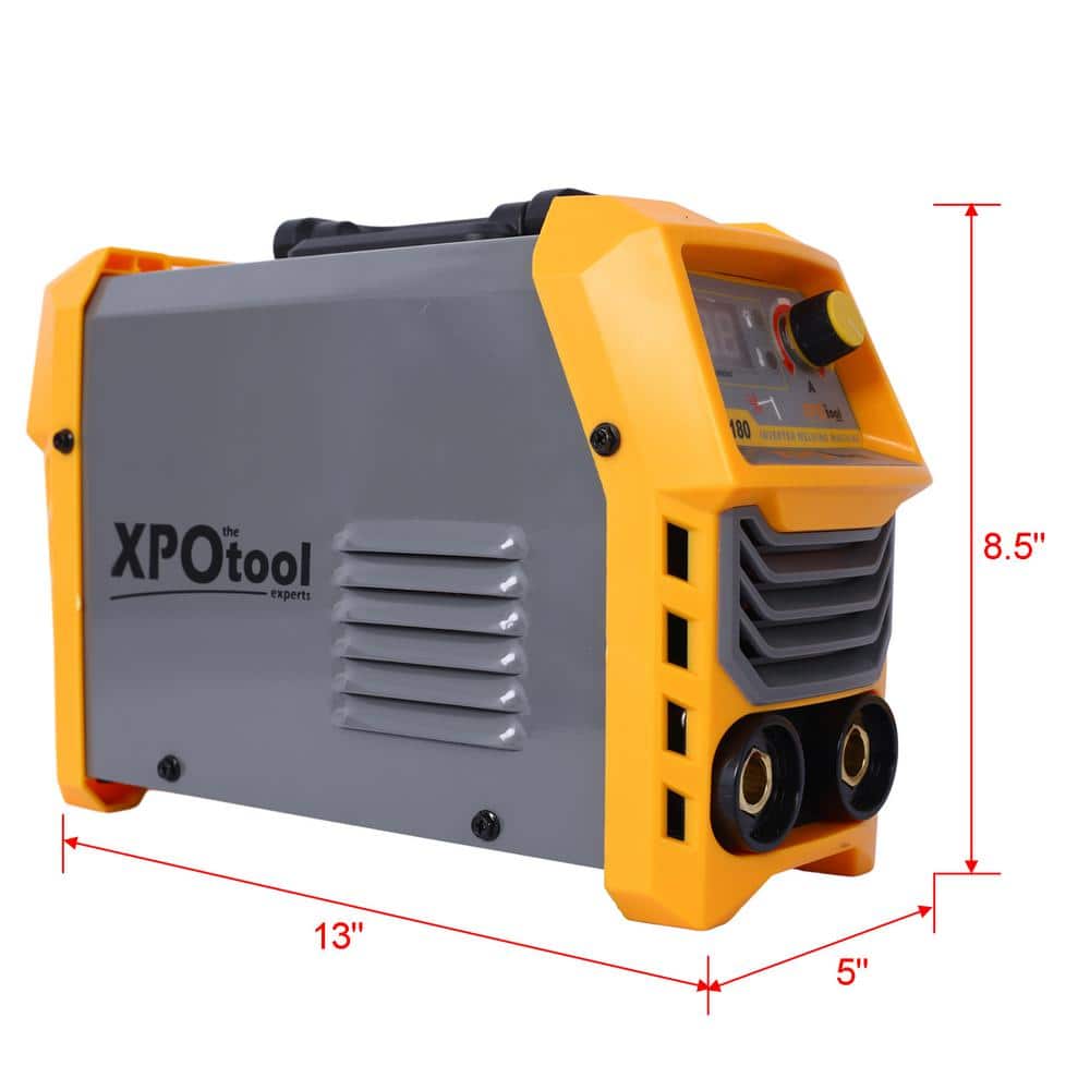 Dual Voltage Yellow and Gray Portable Stick ARC Welder