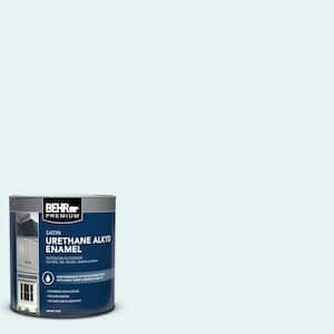 1 qt. #BL-W04 Ethereal White Satin Enamel Urethane Alkyd Interior/Exterior Paint