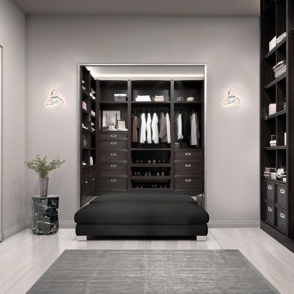 Vornado 11 in. 1-Light Chrome Dimmable Wall Sconce with Silcon Diffuser 3000K