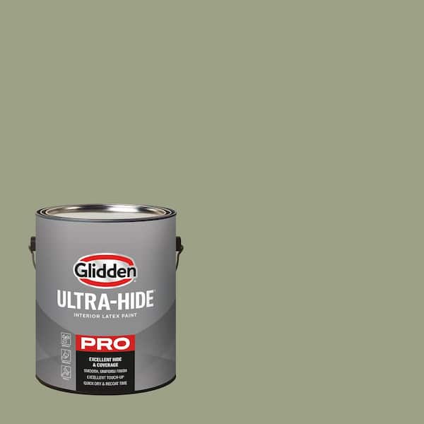 Glidden Ultra-Hide 1 gal. PPG1126-5 Zebra Grass Satin Interior
