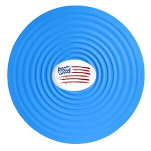 12" Silicone Food Topper with Americana Theme Pebble