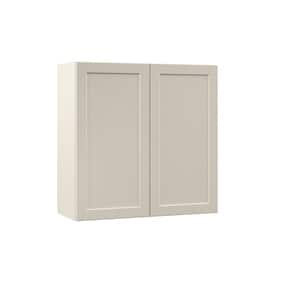 Designer Series Melvern 30 in. W 12 in. D 30 in. H Assembled Shaker Wall Kitchen Cabinet in Cloud