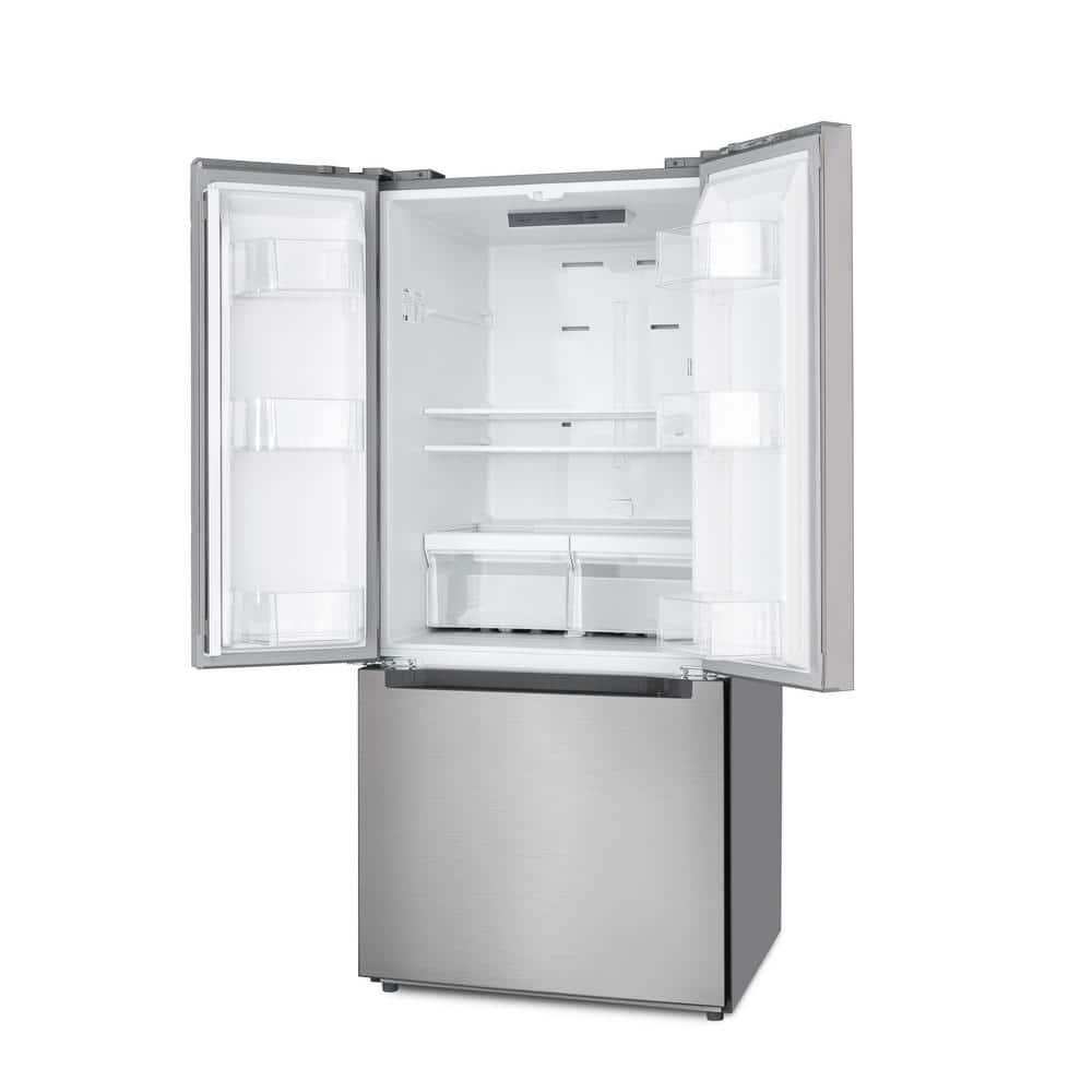 30-Inch Stainless Steel French Door Refrigerator with Dual Freezer Drawers
