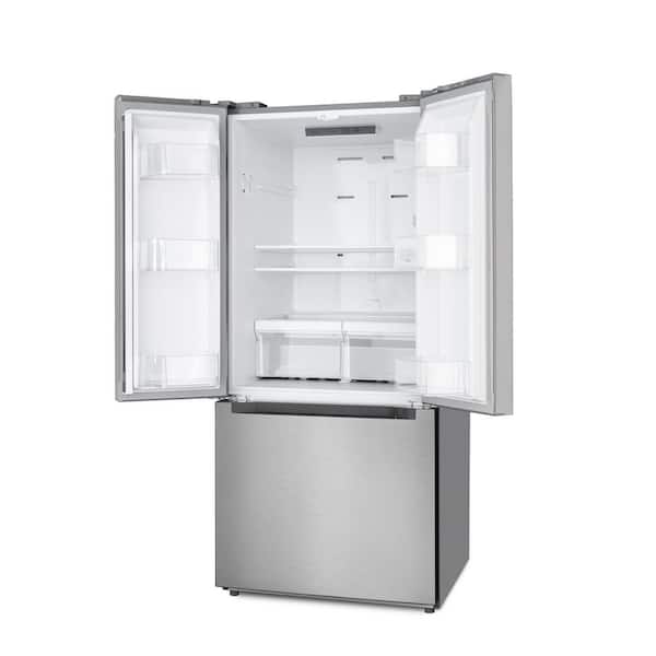 Koolmore 30 in. 18.5 cu. ft. Stainless Steel French Door