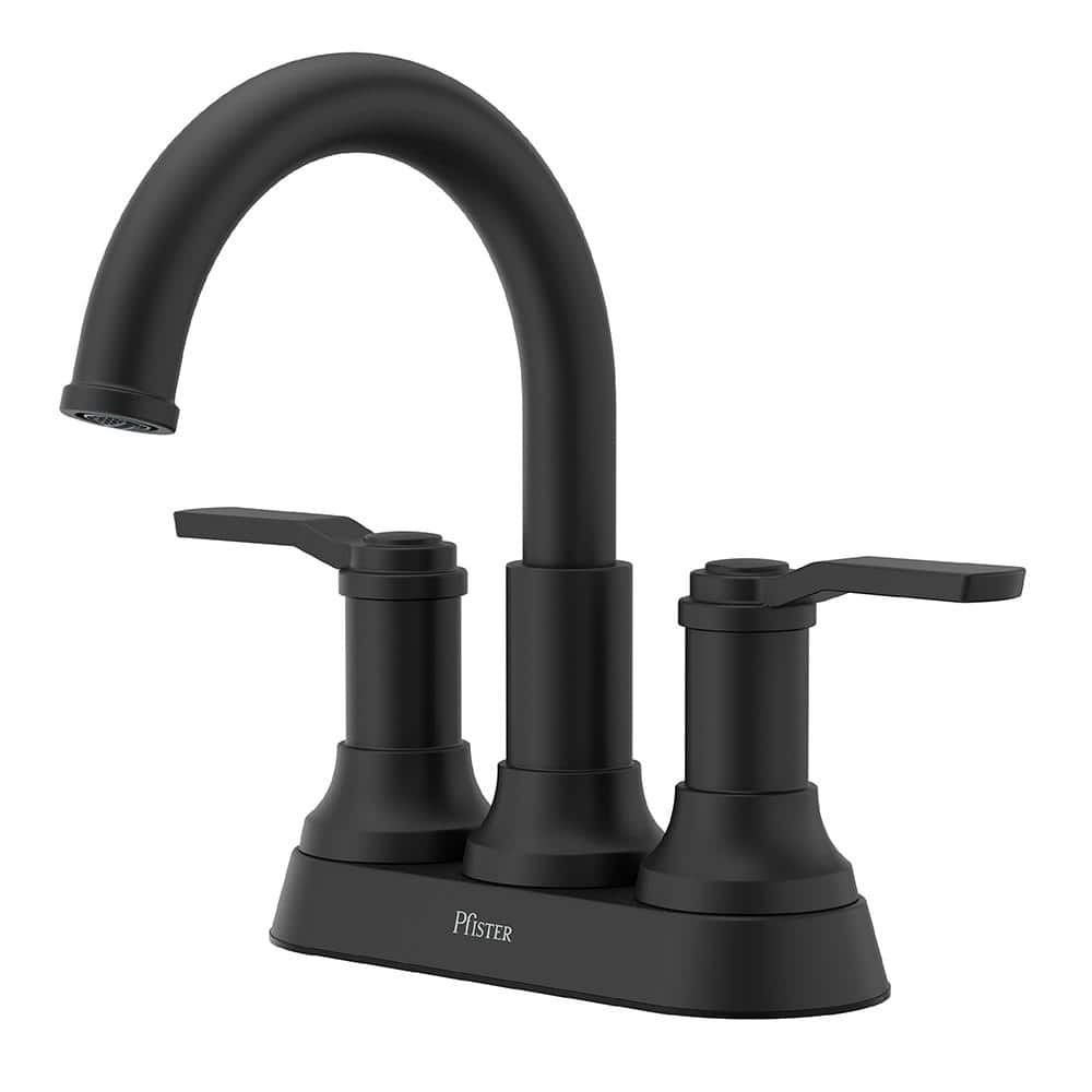 Pfister Briscoe 4 in. Centerset Double Handle Bathroom Faucet in