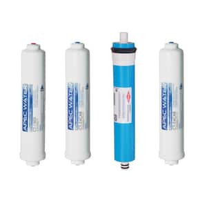 Ultimate Complete Replacement Filter Set for RO-CTOP Countertop RO Systems