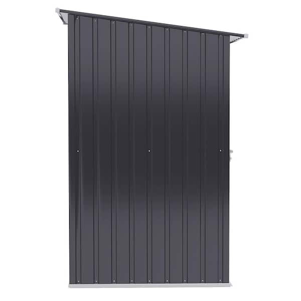 3 ft. W x 3 ft. D Metal Shed with Single Door (9 sq. ft. )