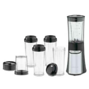 SmartPower 32 oz. 3-Speed Stainless Steel Compact Blender with Plastic Jar