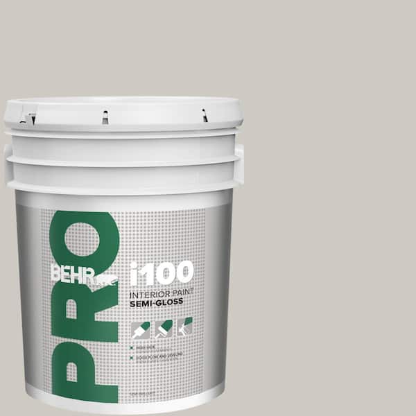 5 gal. #HDC-WR14-2 Winter Haze Semi-Gloss Interior Paint