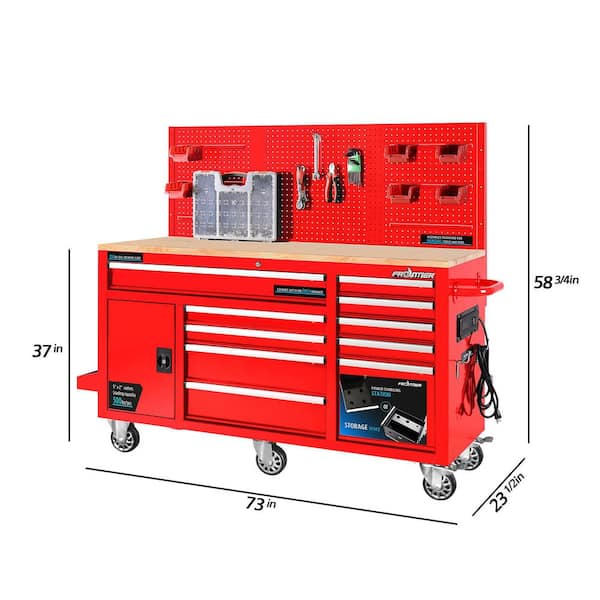 How to Make a Tool Storage Cabinet with Charging Station - ToolBox