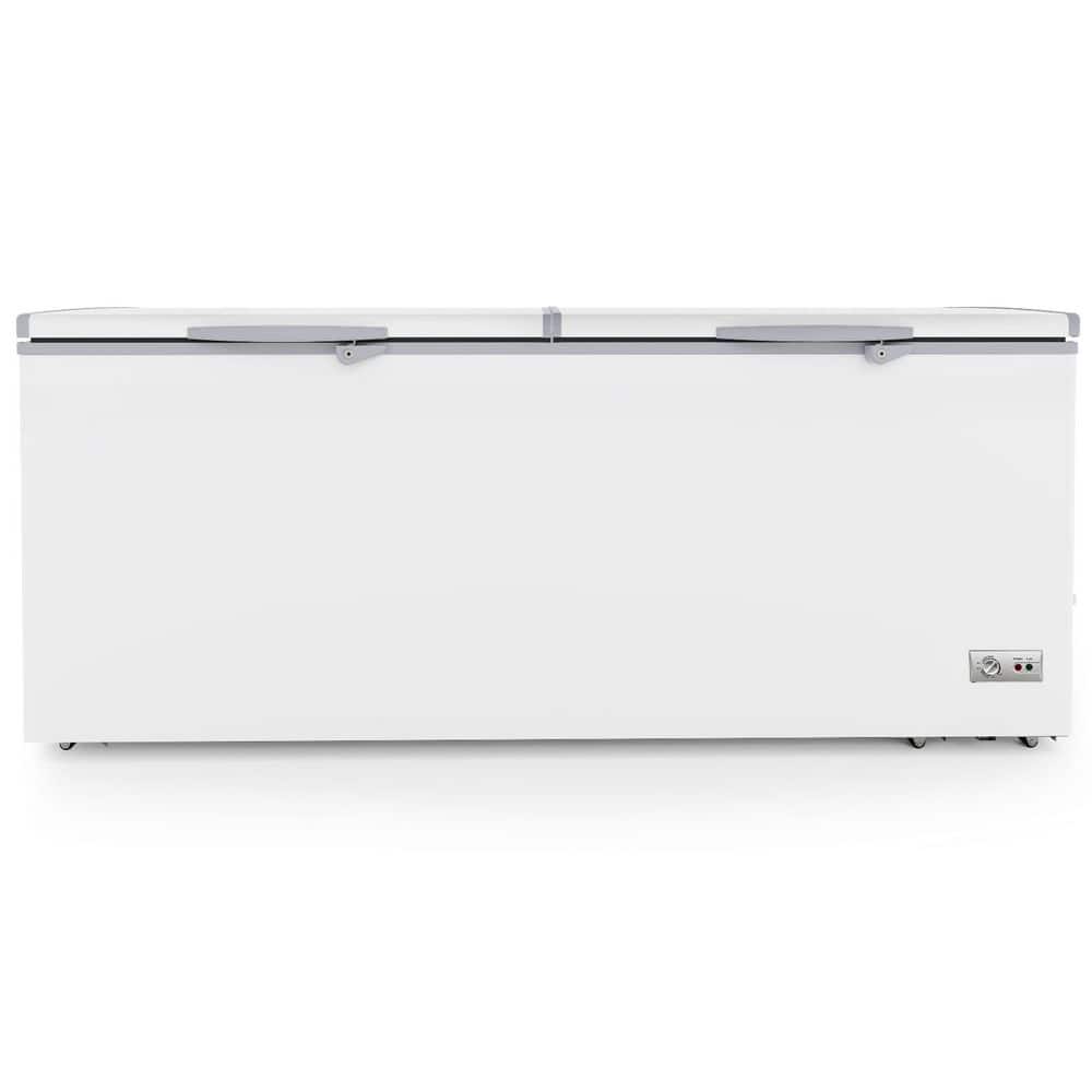 20 cu. ft. Single Door Manual Defrost Chest Freezer in White with Wheels and Safe Lock price history on PriceWatchPro