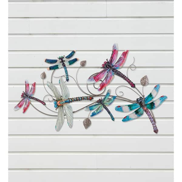 Regal Art & Gift Luster Dragonfly Collage Wall Decor - LG 13316 - The Home  Depot