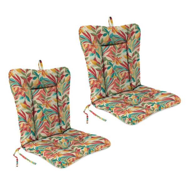 Jordan Manufacturing 38 in. L x 21 in. W x 3.5 in. T Rectangular Outdoor Dining Chair Cushion in Somap Sonoma (2-Pack)