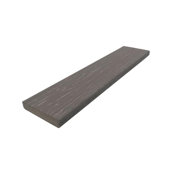 MoistureShield Vision CoolDeck Cathedral Stone 1 in. x 5.4 in. x 20 ft. Solid Edge Capped Composite Decking 10-Piece H-Pack