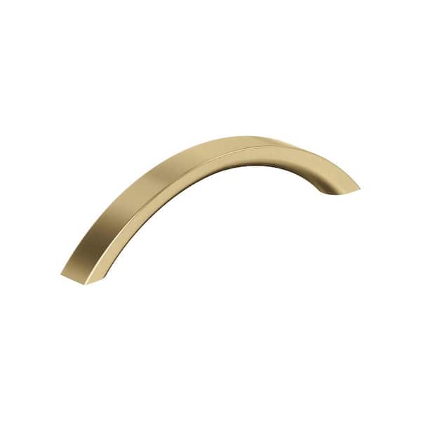 Amerock Parabolic 5-1/16 in. Center-to-Center Modern Champagne Bronze Arch Cabinet Pull