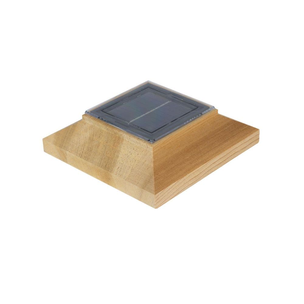 Sol 4 in. x 4 in. Pressure Treated Wood Pine Solar Post Cap (2-Pack) price history on PriceWatchPro