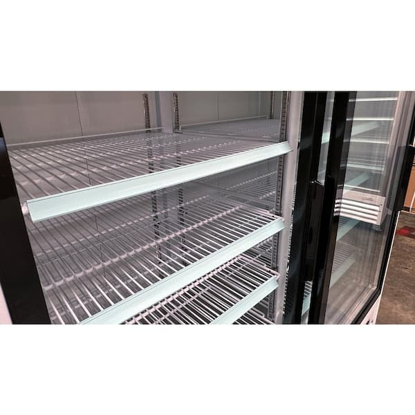 SG series 53 in. W 45 cu. ft. Two Sliding Glass Door Reach In Merchandiser Commercial Refrigerator in White