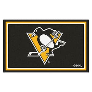 Pittsburgh Penguins 4 ft. x 6 ft. Area Rug