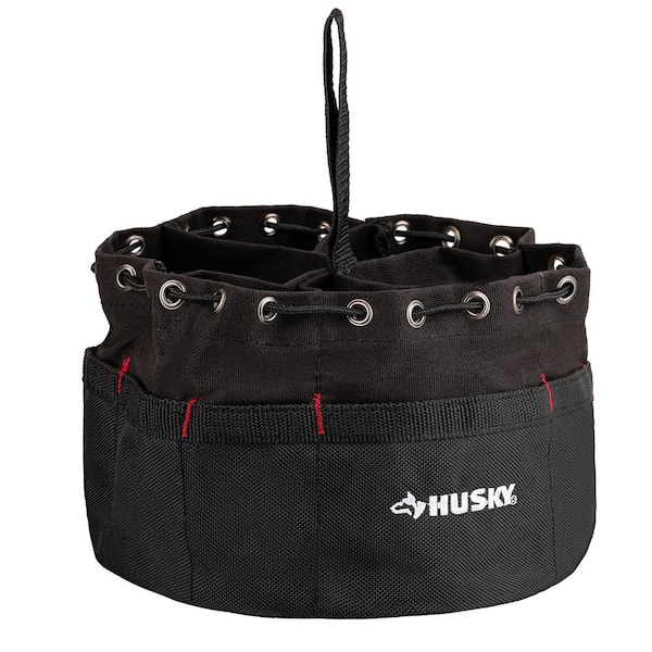 Husky 15 in. 8 Pocket Zippered Tool Bag HD60015-TH - The Home Depot