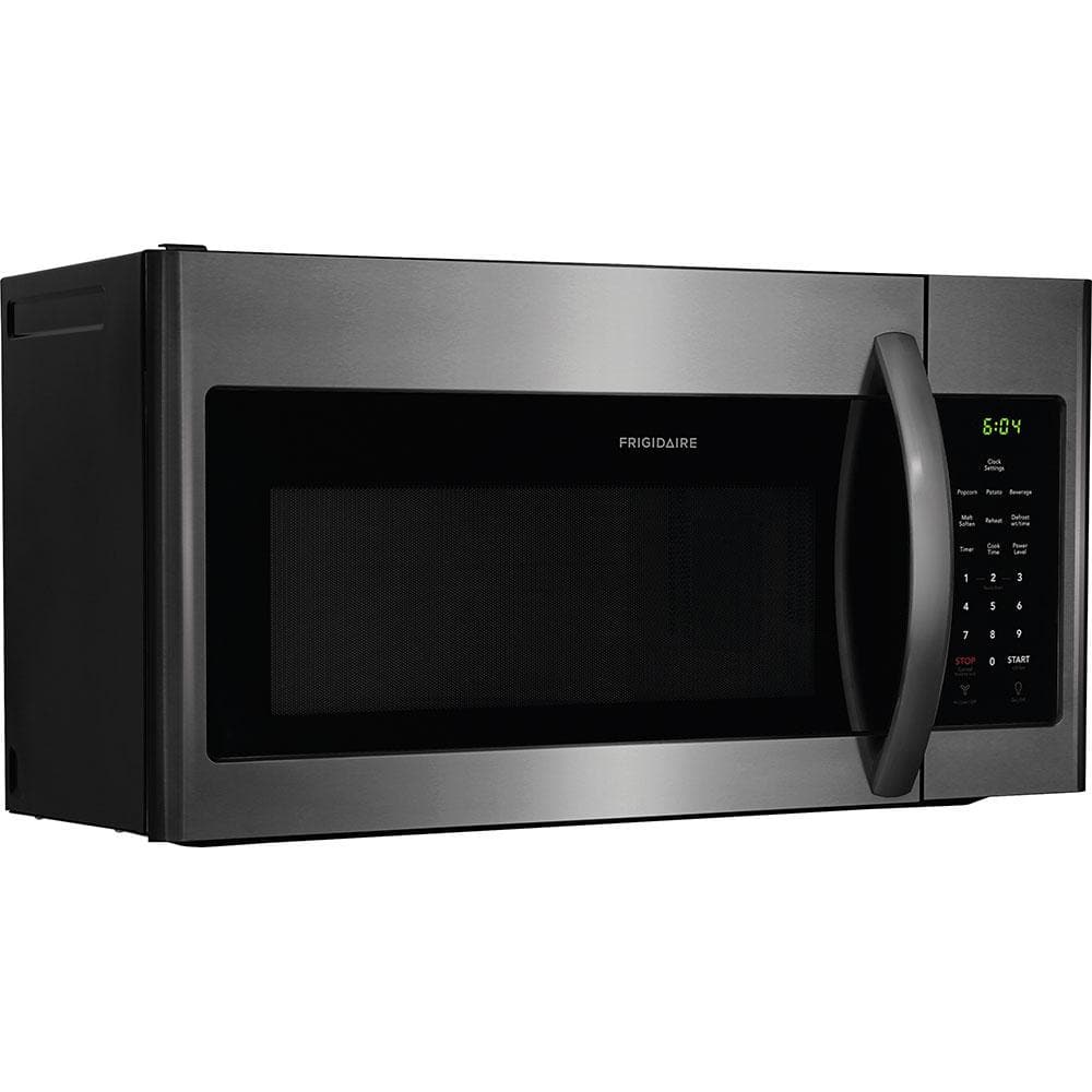 30 in. 1.8 cu. ft. Over the Range Microwave in Black Stainless Steel