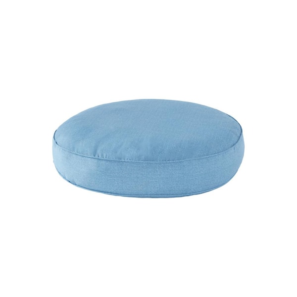 Happy Hounds Gordie Medium Denim Round Indoor/Outdoor Pillow Dog Bed