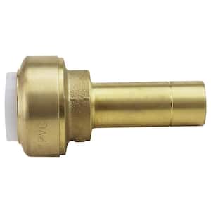 1/2 in. IPS Brass Push-to-Connect x 1/2 in. CTS Street Transition Adapter