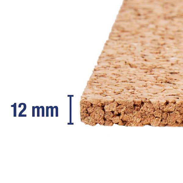 underlayments made from natural cork 10x1m 2mm thick