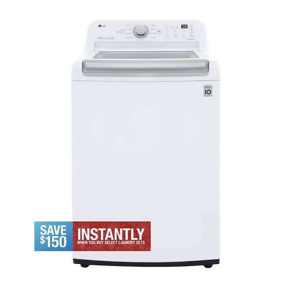 5.0 cu. ft. Top Load Washer in White with Impeller, NeverRust Drum and TurboDrum Technology