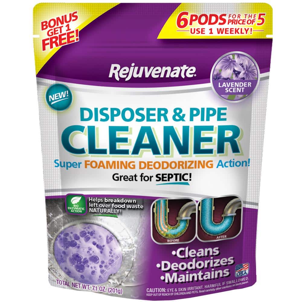 Lavender Scent Disposer and Pipe Cleaner Odor Eliminator (6-Pack) price history on PriceWatchPro