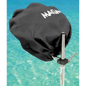 Marine Kettle Grill Original Size Cover and Tote Bag, Color: Jet Black
