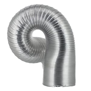 Flexible - Quantity 1 x 8-Ft 5-In Details about   304 Aluminum Duct Pipe 